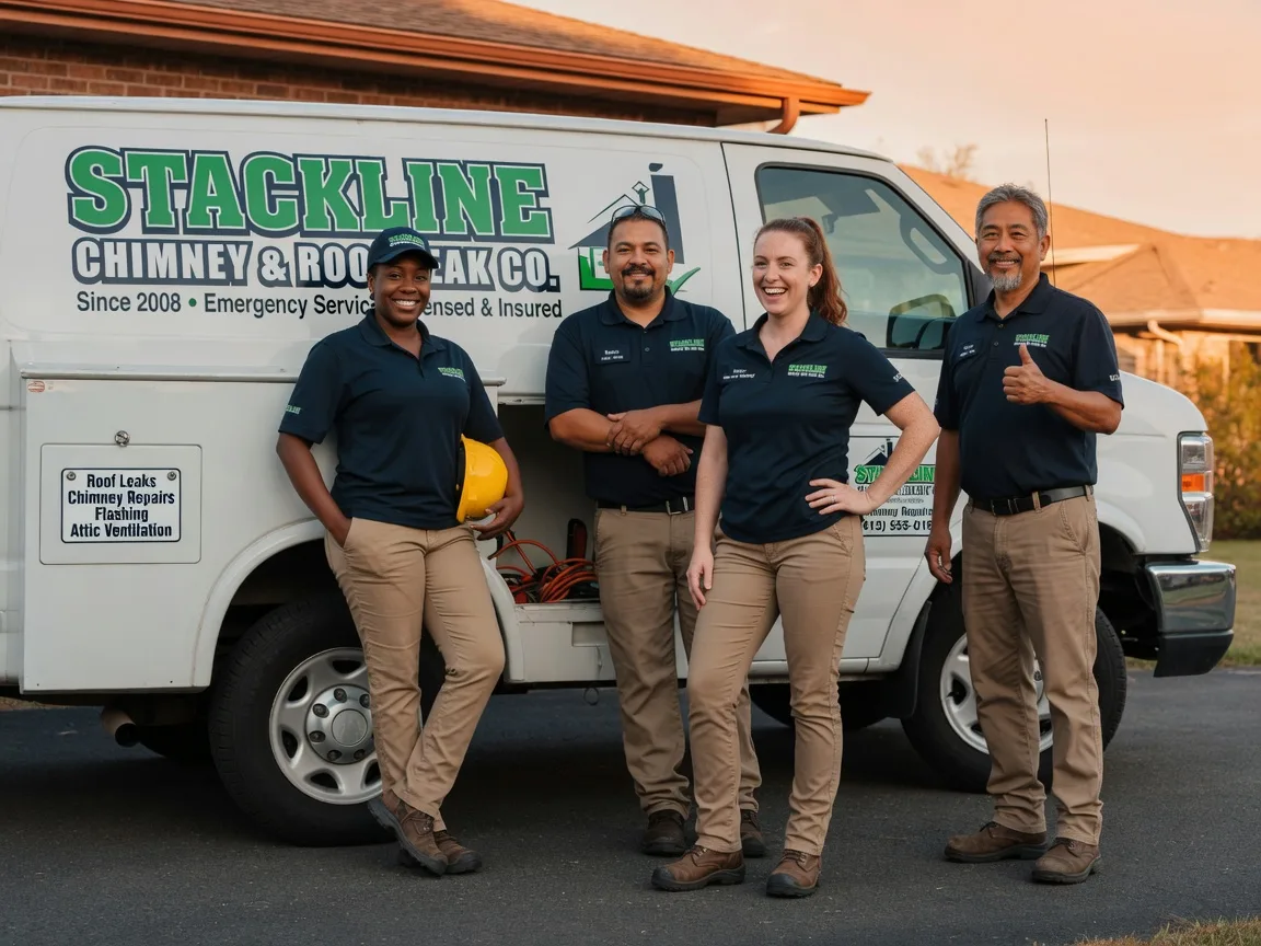 Chimney flashing repair company in Martin, OH